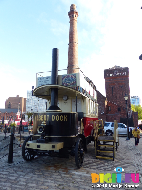 FZ023998 Steam bus, Liverpool